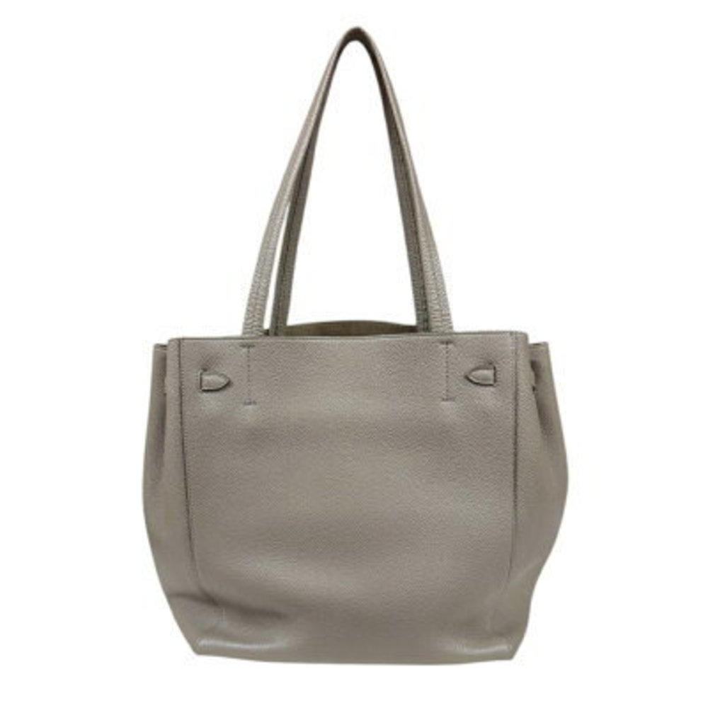 Celine Cabas Phantom Shoulder Bag Grey Leather - Picture 3 of 9